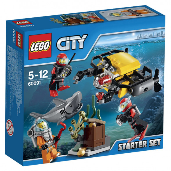 Конструктор LEGO City Deep Sea Explorers 60091 Исследование морских глубин в Казани
