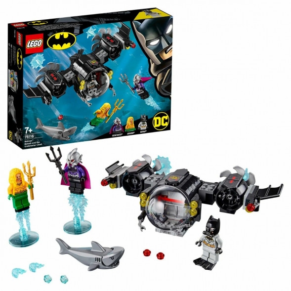 Конструктор LEGO Super Heroes 76116 Подводный бой Бэтмена в Казани