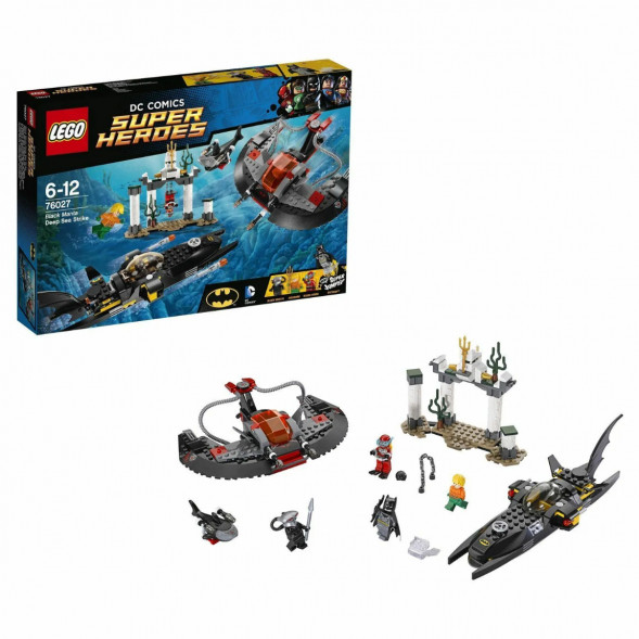 Конструктор LEGO Super Heroes 76027 Глубоководная атака Черного Манта в Казани