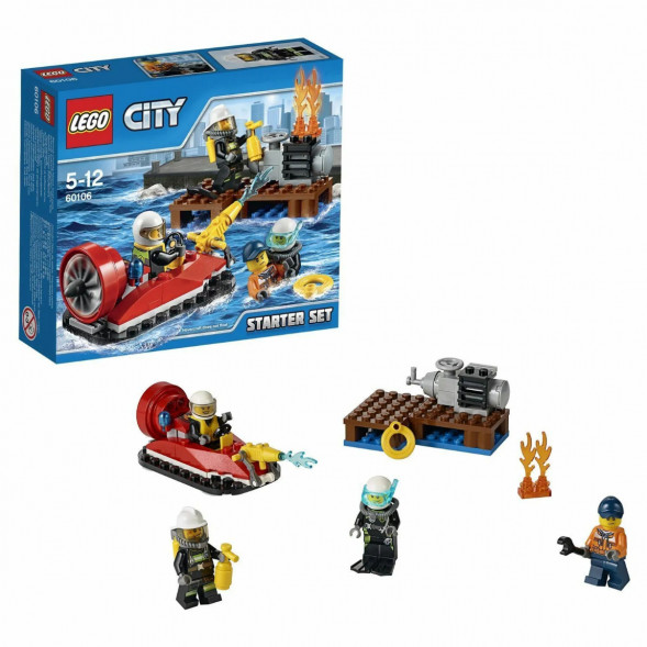 Конструктор LEGO City Fire 60106 Пожарная охрана в Казани