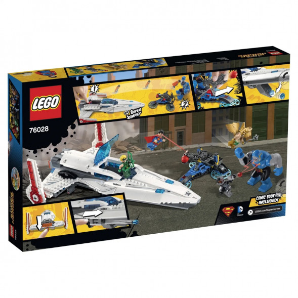 Конструктор LEGO Super Heroes 76028 Вторжение Дарксайда в Казани