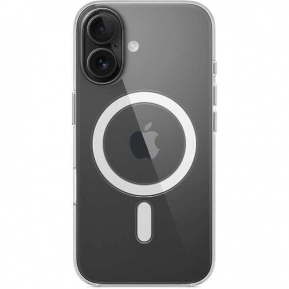 Чехол Apple Clear Case with MagSafe для iPhone 16, прозрачный (MA6A4ZM/A) в Казани