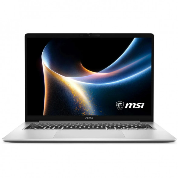 Ноутбук MSI Modern 14S AI+ G3MG-010XRU (14&amp;quot;, OLED, Intel Core Ultra 7 355 2.3ГГц, 8 ядер, 16ГБ DDR5, 512ГБ SSD, Intel Graphics, без ОС), серебристый в Казани