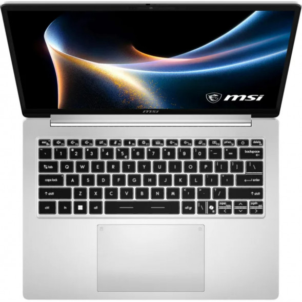 Ноутбук MSI Modern 14S AI+ G3MG-010XRU (14&amp;quot;, OLED, Intel Core Ultra 7 355 2.3ГГц, 8 ядер, 16ГБ DDR5, 512ГБ SSD, Intel Graphics, без ОС), серебристый в Казани