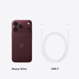 Смартфон Apple iPhone 18 Pro 1TB (SIM + eSIM), Burgundy