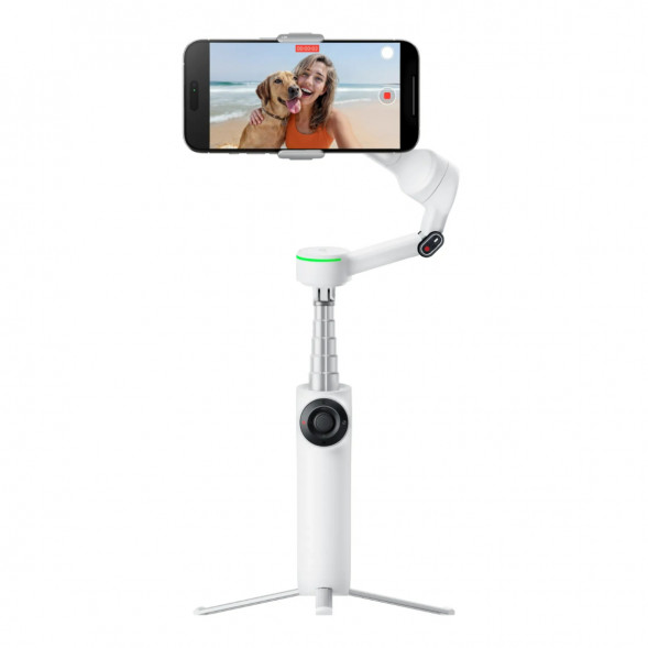 Стабилизатор Insta360 Flow 2 AI Tracker Bundle, Summit White в Казани