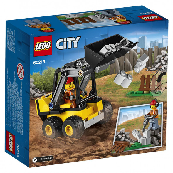 Конструктор LEGO City Great Vehicles 60219 Строительный погрузчик в Казани