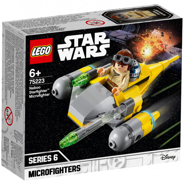 Конструктор LEGO Star Wars 75223 Микрофайтеры: Истребитель с планеты Набу в Казани