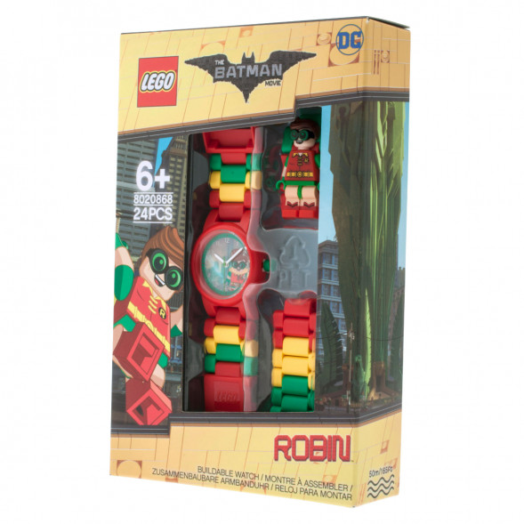Часы LEGO Super Heroes 8020868 Batman Movie Робин с минифигуркой в Казани