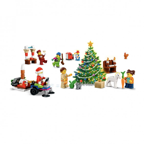 Конструктор LEGO City 60352 Рождественский новогодний календарь 2022 в Казани