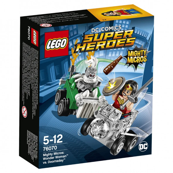 Конструктор LEGO Super Heroes 76070 Mighty Micros: Чудо-женщина против Думсдэя в Казани