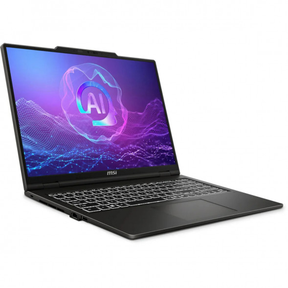 Ноутбук MSI VenturePro 16 AI A2HVEG-033XRU (16&amp;quot;, OLED, Intel Core Ultra 7 255H 2ГГц, 16 ядер, 16ГБ DDR5, 1ТБ SSD, NVIDIA GeForce RTX 4050 - 6 ГБ, FreeDOS), серый в Казани