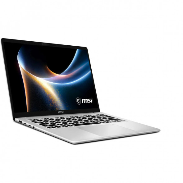 Ноутбук MSI Modern 14S AI+ G3MG-011XRU (14&amp;quot;, OLED, Intel Core Ultra 5 322 2.5ГГц, 6 ядер, 16ГБ DDR5, 512ГБ SSD, Intel Graphics, без ОС), серебристый в Казани