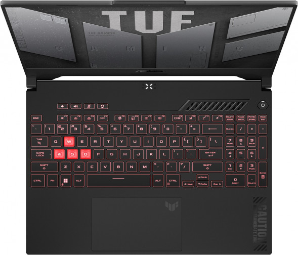 Ноутбук ASUS TUF Gaming 15 FA507NV-LP160 AMD Ryzen 5 7535HS, RAM 16 ГБ, SSD 512 ГБ, NVIDIA GeForce RTX 4060 для ноутбуков (8 Гб), Без системы, (90NR0E85-M00DT0), серый в Казани