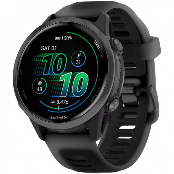 Умные часы Garmin Forerunner 570 42 мм Slate Grey Aluminium/Translucent Black 010-02970-00 в Казани