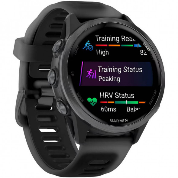 Умные часы Garmin Forerunner 570 42 мм Slate Grey Aluminium/Translucent Black 010-02970-00 в Казани