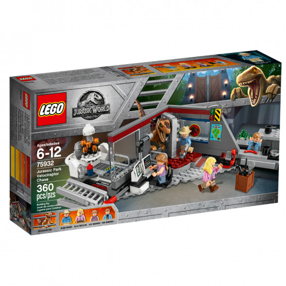 Конструктор LEGO Jurassic World 75932 Охота на рапторов в Парке Юрского Периода в Казани