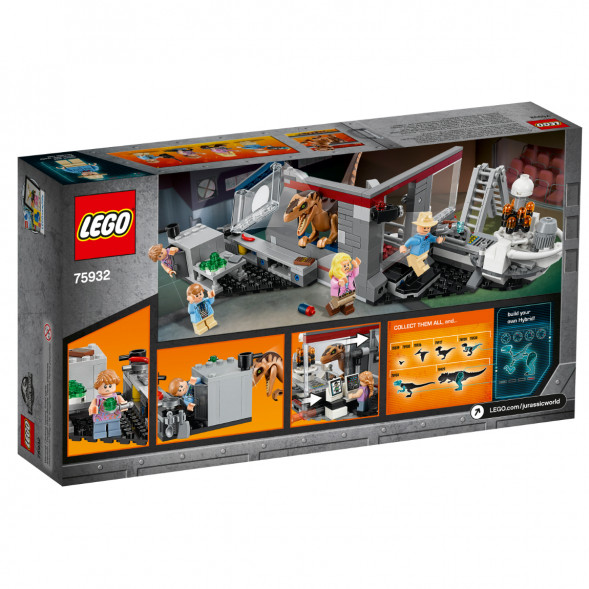 Конструктор LEGO Jurassic World 75932 Охота на рапторов в Парке Юрского Периода в Казани