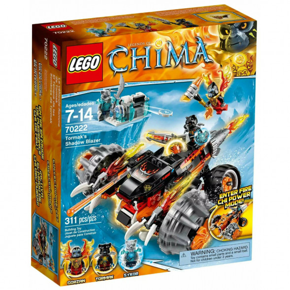 Конструктор LEGO Legends of Chima 70222 Огненный Вездеход Тормака в Казани