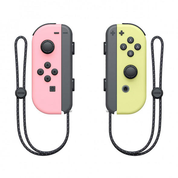 Геймпад Nintendo Switch Joy-Con controllers Duo, пастельный розовый / пастельный жёлтый в Казани