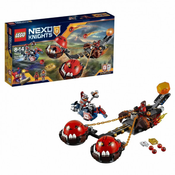 Конструктор LEGO Nexo Knights 70314 Безумная колесница Укротителя в Казани