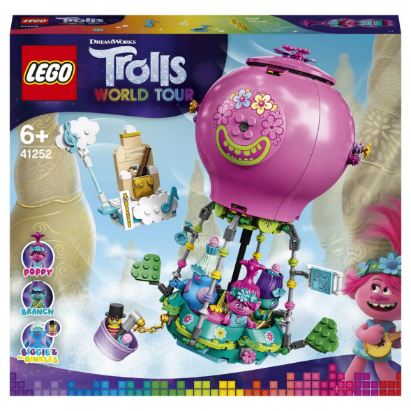 Конструктор LEGO Trolls 41252 Путешествие Розочки на воздушном шаре в Казани