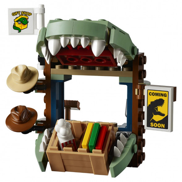 Конструктор LEGO Jurassic World 75934 Побег дилофозавра в Казани