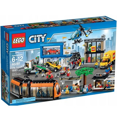 Конструктор LEGO City 60097 Городская площадь, 1683 дет. в Казани