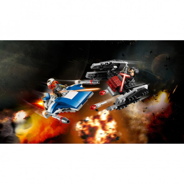 Конструктор LEGO Star Wars 75196 Истребитель типа A против бесшумного истребителя СИД в Казани