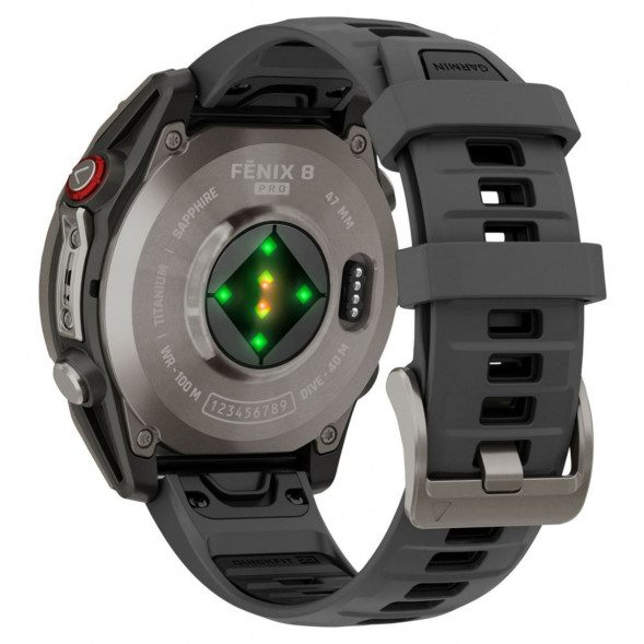 Умные часы Garmin Fenix 8 PRO, 47 мм, AMOLED, Sapphire, Titanium with Graphite/Black Silicone Band 010-03198-10 в Казани