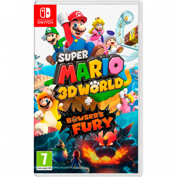 Игра Super Mario 3D World + Bowser&amp;#039;s Fury [Nintendo Switch, русские субтитры] в Казани