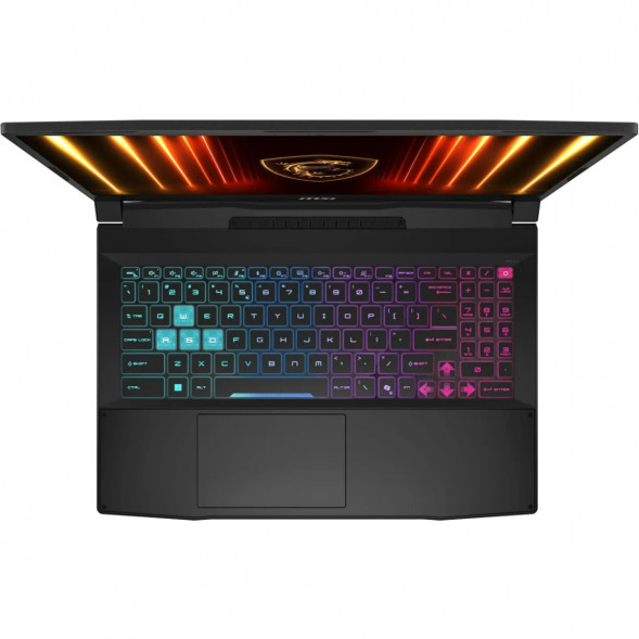 Ноутбук MSI Katana 15 HX B14WFK-1065XRU (15.6&amp;quot;, IPS, Intel Core i5 14450HX 2.4ГГц, 10 ядер, 16ГБ DDR5, 512ГБ SSD, NVIDIA GeForce RTX 5060 - 8 ГБ, FreeDOS), черный в Казани
