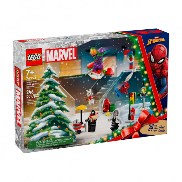 Конструктор LEGO Super Heroes 76293 Новогодний календарь Человек-паук, 2024 в Казани