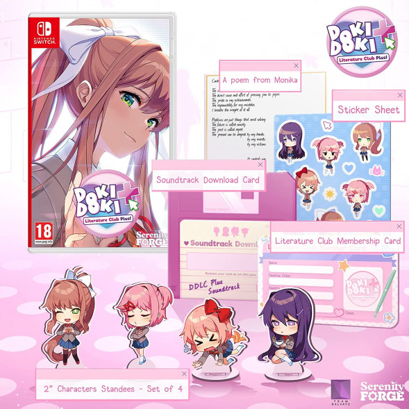 Игра Doki Doki Literature Club Plus! [Nintendo Switch, русские субтитры] в Казани