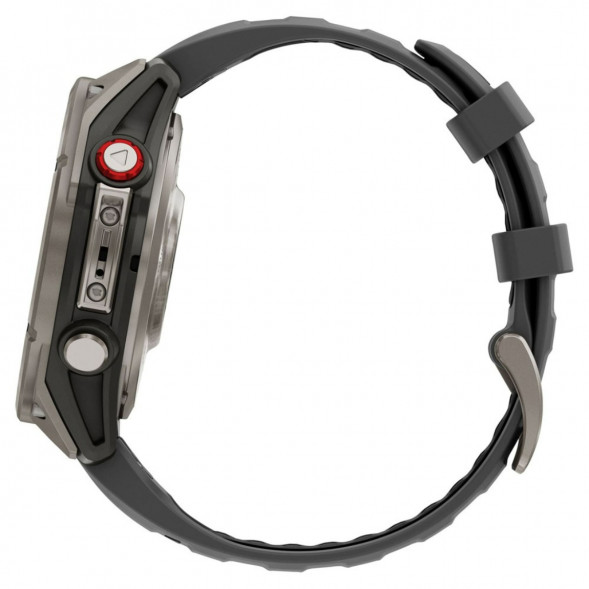 Умные часы Garmin Fenix 8 PRO, 51 мм, AMOLED, Sapphire, Titanium with Graphite/Black Silicone Band 010-03199-10 в Казани