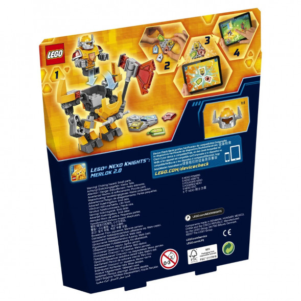 Конструктор LEGO Nexo Knights 70365 Боевые доспехи Акселя в Казани