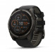 Умные часы Garmin Fenix 8, 51 мм, Solar, Sapphire Carbon Gray DLC Titanium with Black/Pebble Gray Silicone 010-02907-10 в Казани