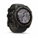 Умные часы Garmin Fenix 8, 51 мм, Solar, Sapphire Carbon Gray DLC Titanium with Black/Pebble Gray Silicone 010-02907-10 в Казани