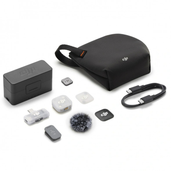 Беспроводные микрофоны DJI Mic Mini 2 (1 TX + 1 Mobile RX + Charging Case) в Казани