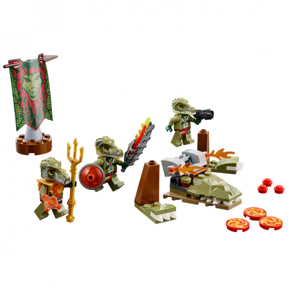 Конструктор LEGO Legends of Chima 70231 Лагерь Клана Крокодилов в Казани