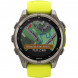 Умные часы Garmin Fenix 8, 51 мм, Solar, Sapphire Titanium with AMP Yellow/Graphite Silicone Band 010-02907-20 в Казани