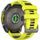 Умные часы Garmin Fenix 8, 51 мм, Solar, Sapphire Titanium with AMP Yellow/Graphite Silicone Band 010-02907-20 в Казани
