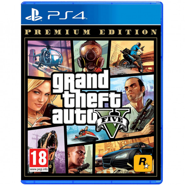 Grand Theft Auto V Premium Edition [PS4, русские субтитры] в Казани