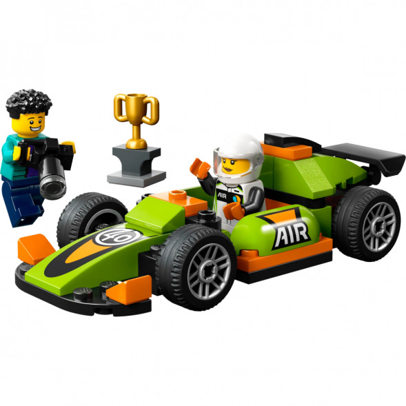 Конструктор LEGO City 60399 Зеленый Гоночный автомобиль в Казани