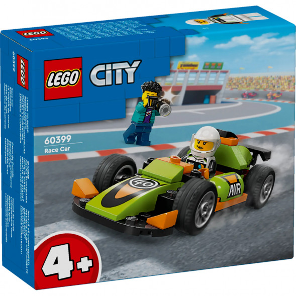 Конструктор LEGO City 60399 Зеленый Гоночный автомобиль в Казани
