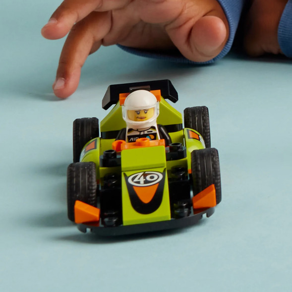 Конструктор LEGO City 60399 Зеленый Гоночный автомобиль в Казани