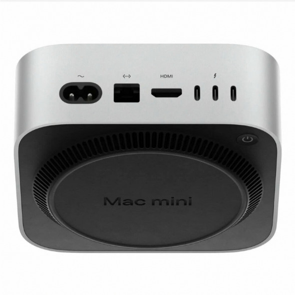 Компьютер Apple Mac mini M4 2024 (MU9D3) (10 Core GPU, 16ГБ, 256ГБ SSD, Apple, macOS), серебристый в Казани