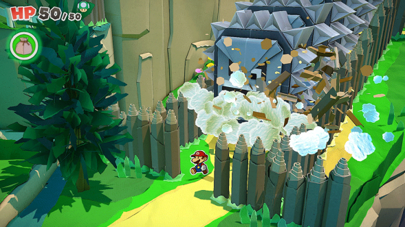 Игра Paper Mario: The Origami King [Nintendo Switch, английская версия] в Казани
