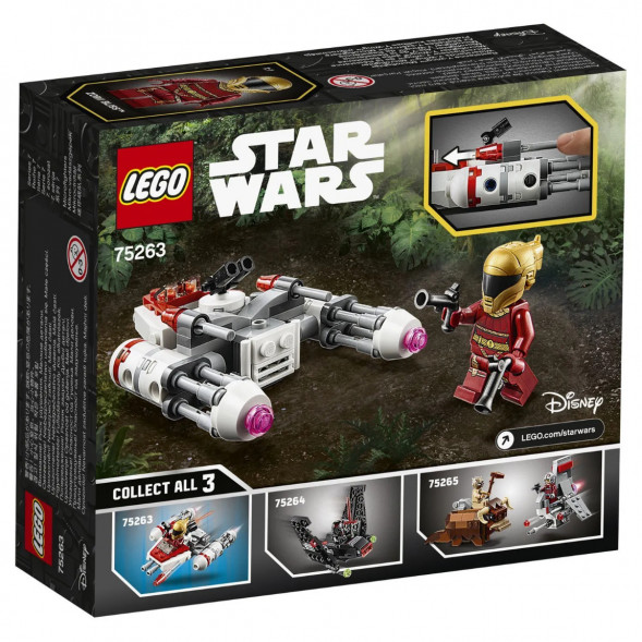 Конструктор LEGO Star Wars 75263 Микрофайтеры Истребитель Сопротивления типа Y в Казани