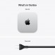Компьютер Apple Mac mini M4 2024 (MU9E3) (10 Core GPU, 16ГБ, 512ГБ SSD, Apple, macOS), серебристый в Казани